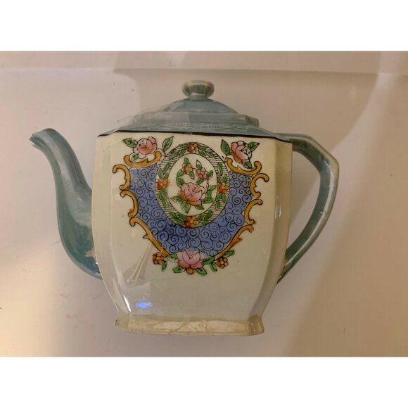 Vintage Fine China Sugar Bowl Made in Japan Rose Gold Flaw Chip On Spout - Picture 3 of 9